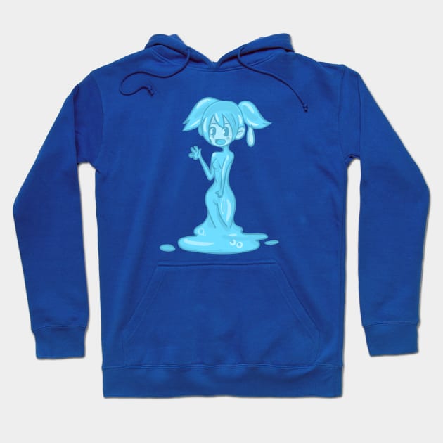 Slime Anime Girl Hoodie by Nicheek